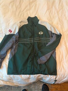 Reebok Green Bay Packers Windbreaker